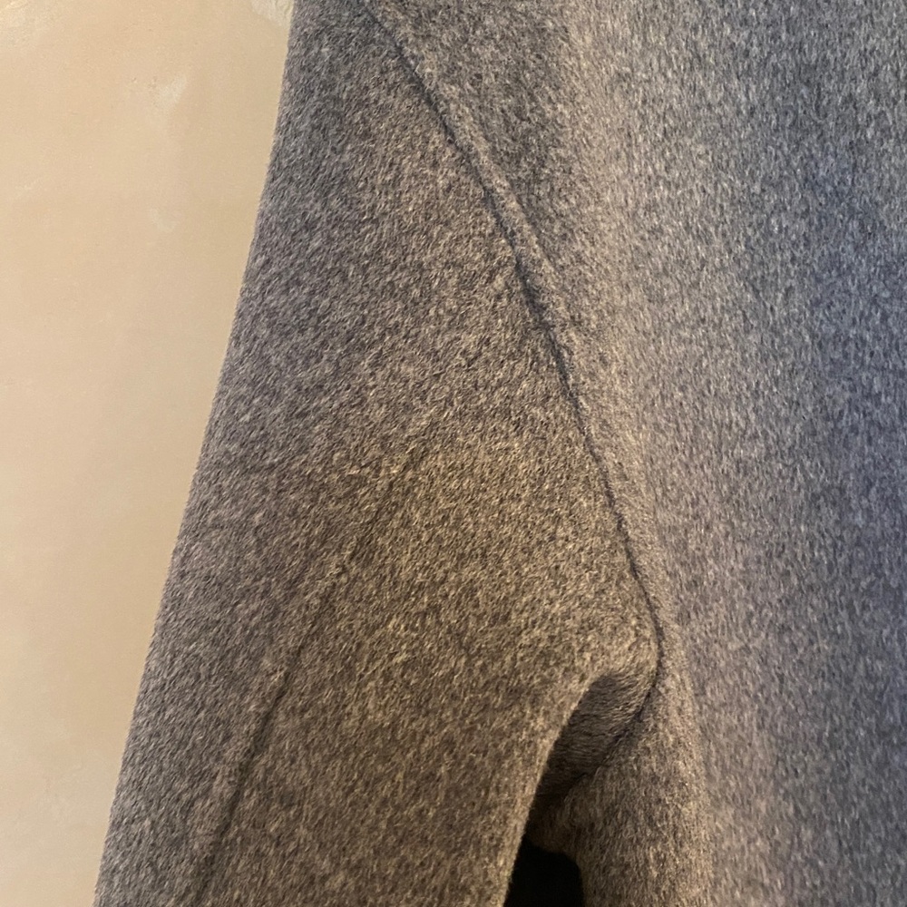 Exquisite ARKET Double-Face Wool Jacket Color Gray Size EU 38 -6 US - Picture 7 of 14